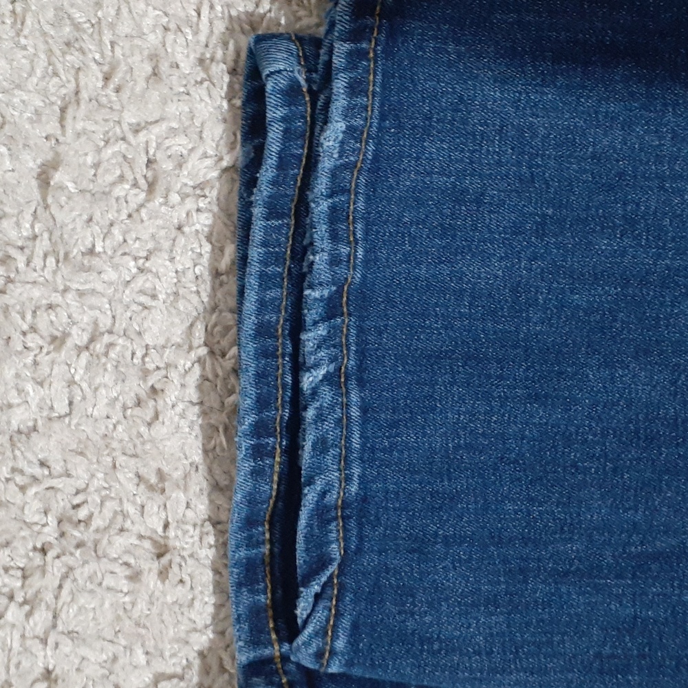 Lucky Brand 410 Athletic Straight Jeans - 36x32 - Blue Preowned - Picture 3 of 5